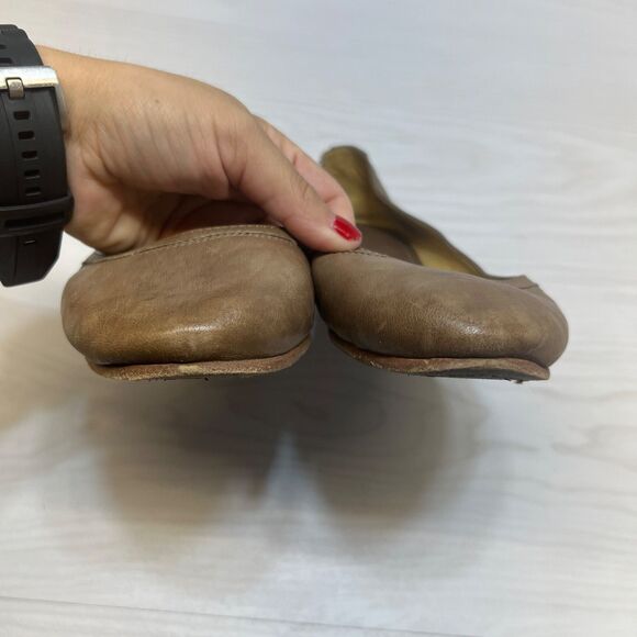 Frye Women Carson Leather Loafer Slip on flats shoes ballet size 9.5B - Picture 5 of 9